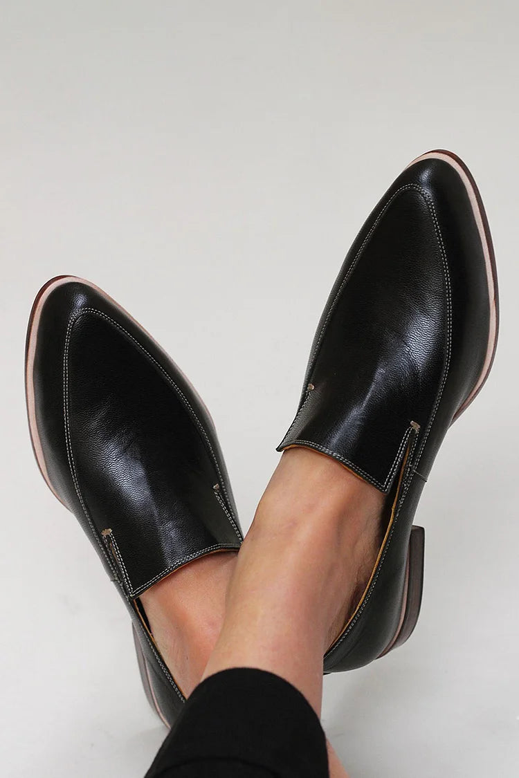Dubois™ | Mocassins noirs à bout pointu