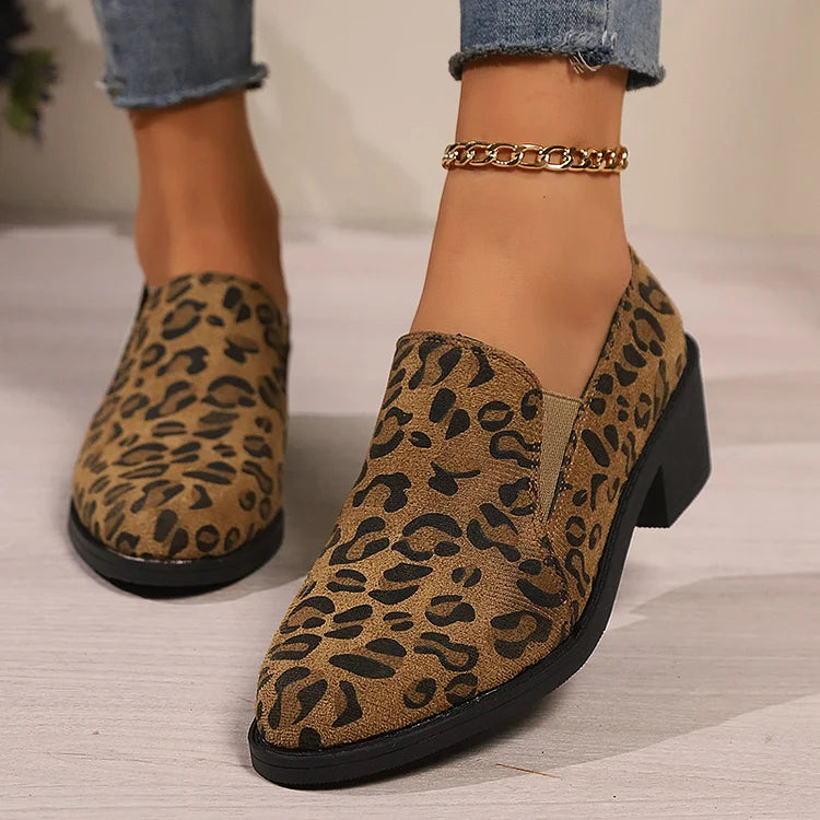 Dubois™ | Mocassins à bout rond et talon large