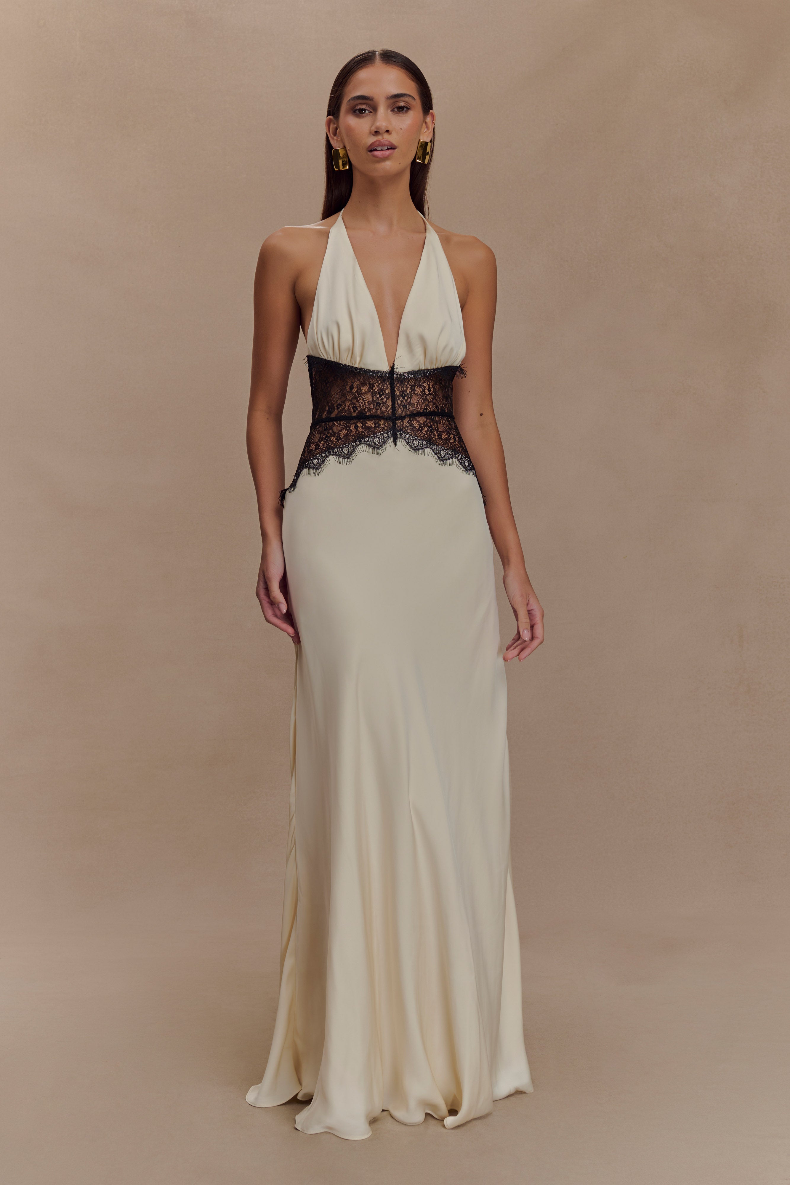 Dubois™| Robe Maxi Dentelle Élégante