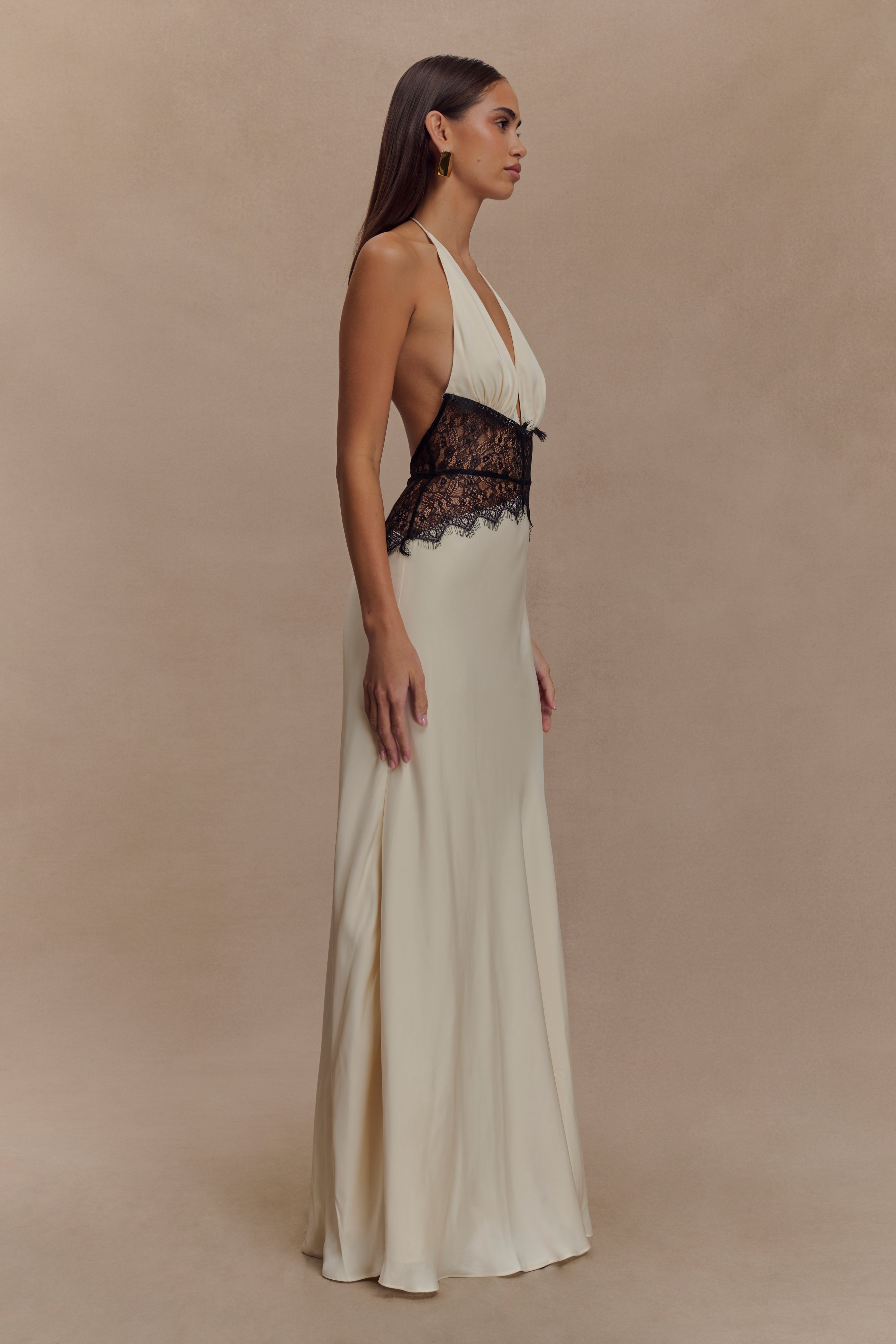 Dubois™| Robe Maxi Dentelle Élégante