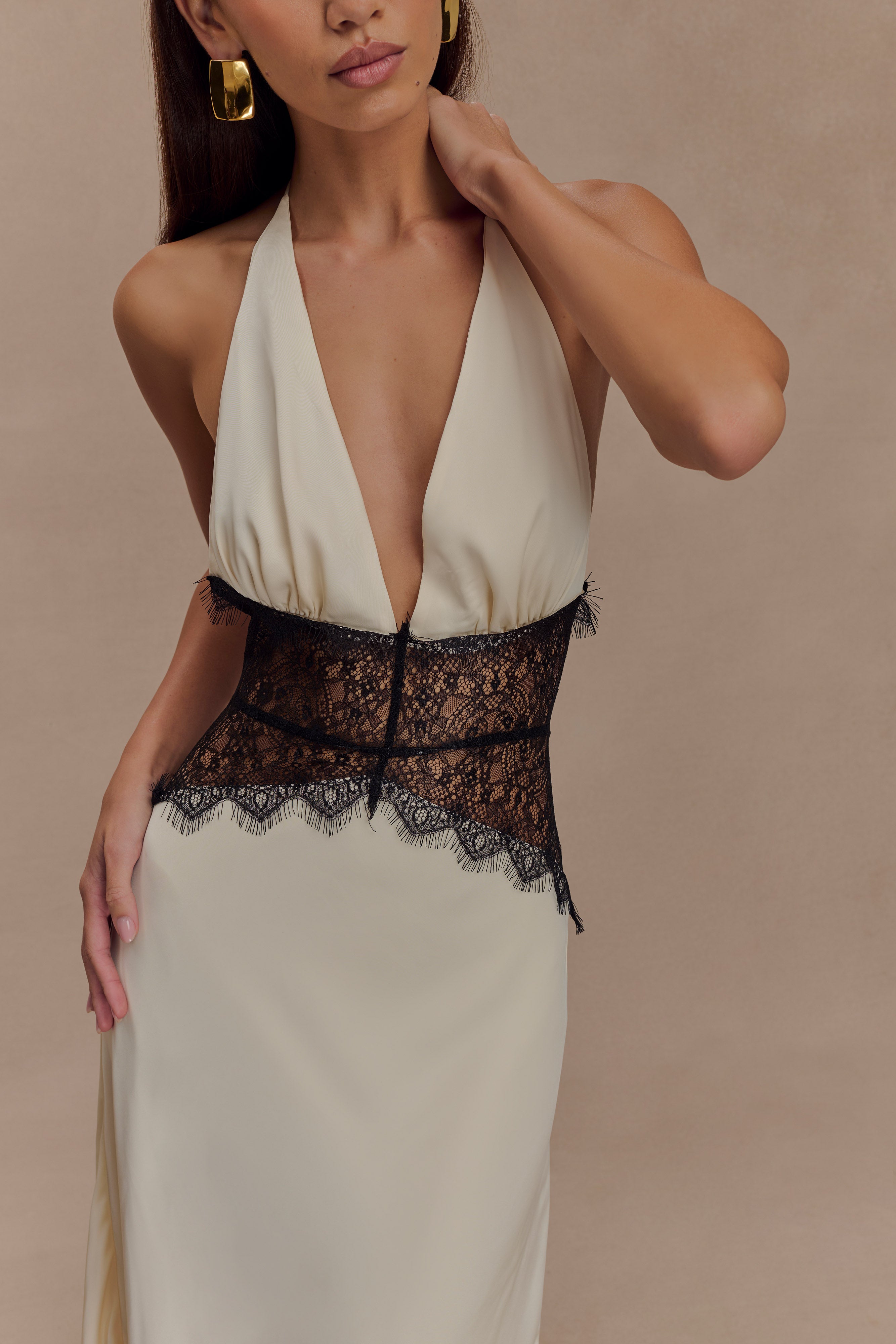 Dubois™| Robe Maxi Dentelle Élégante