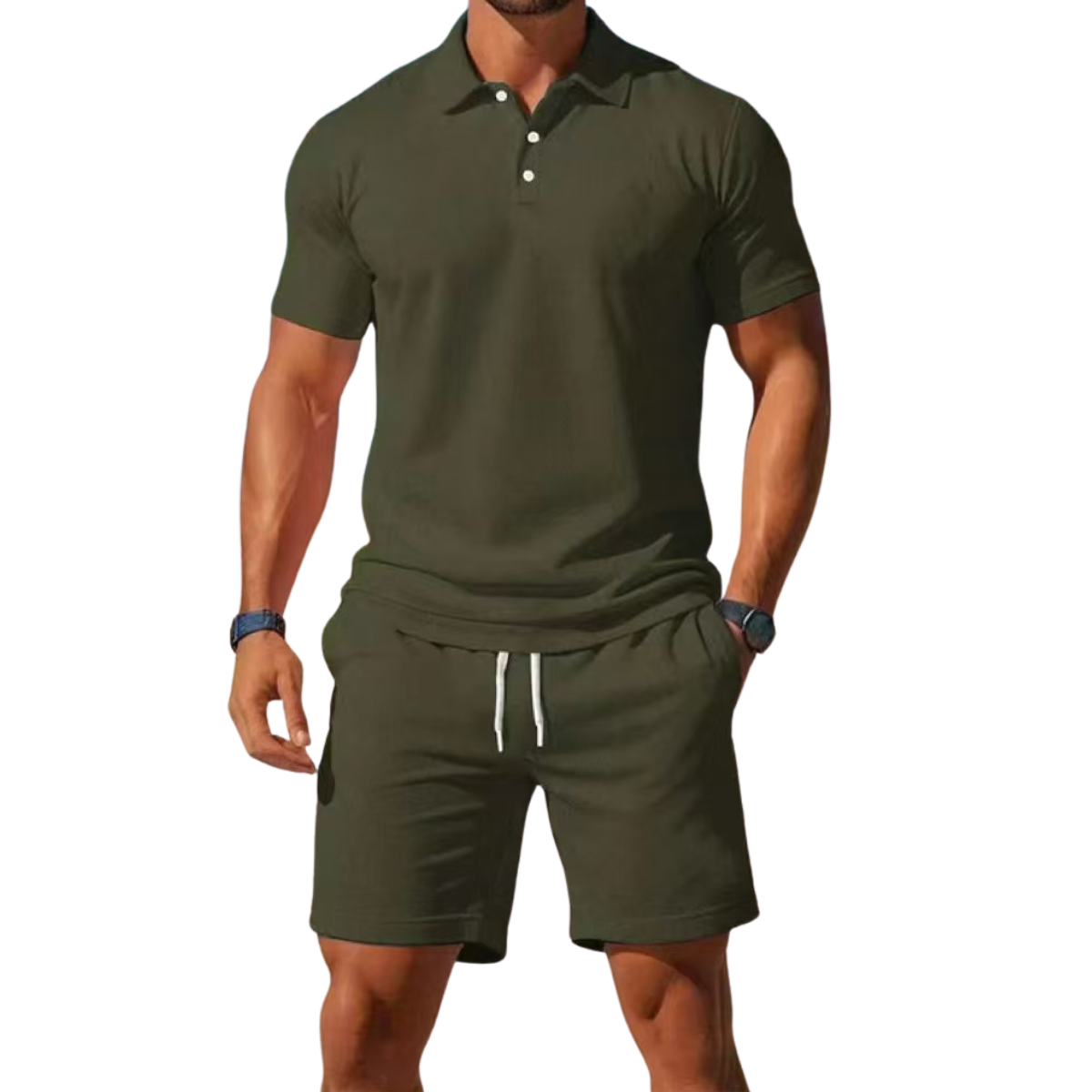 Louis – Ensemble Polo d’Été pour Homme