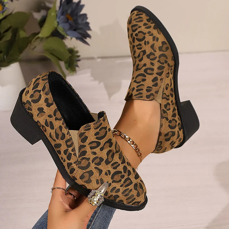 Dubois™ | Mocassins à bout rond et talon large