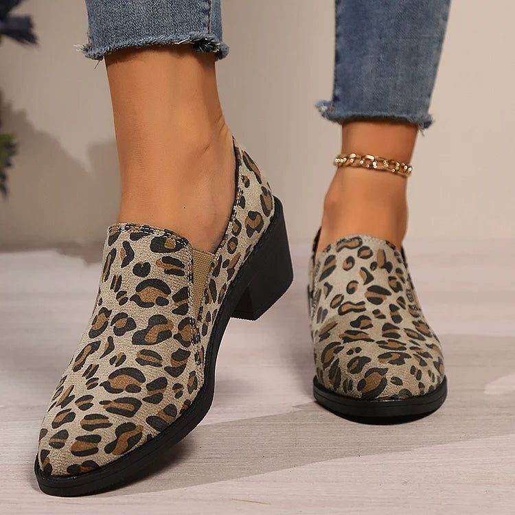 Dubois™ | Mocassins à bout rond et talon large