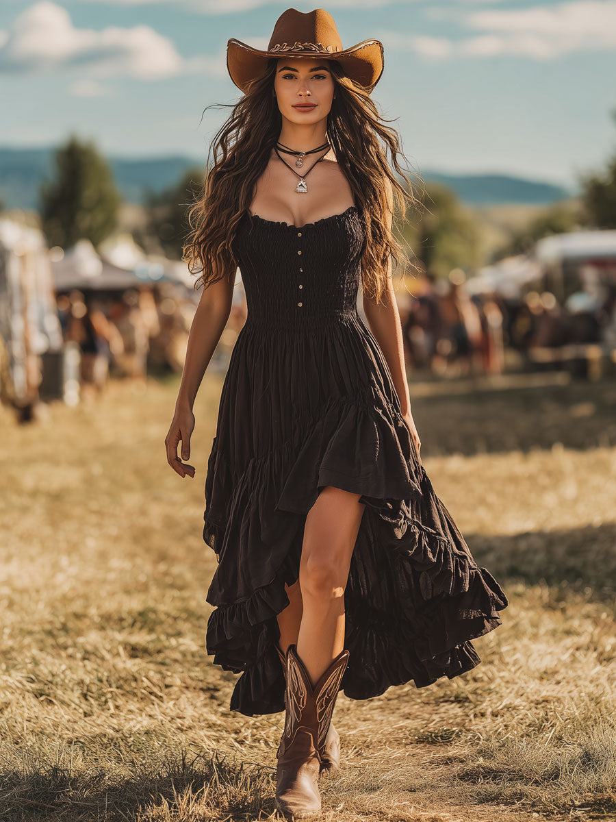 Dubois™ | Robe Maxi à Volants