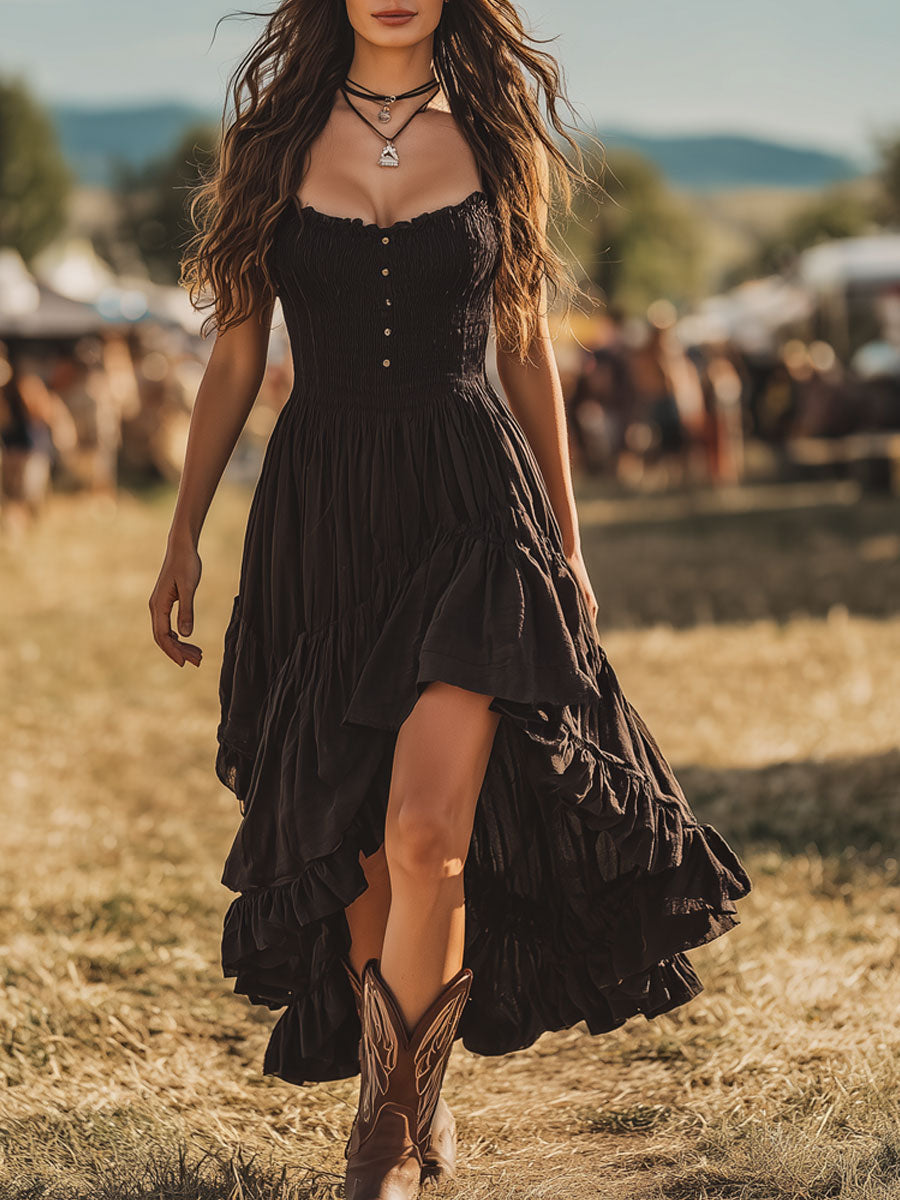 Dubois™ | Robe Maxi à Volants
