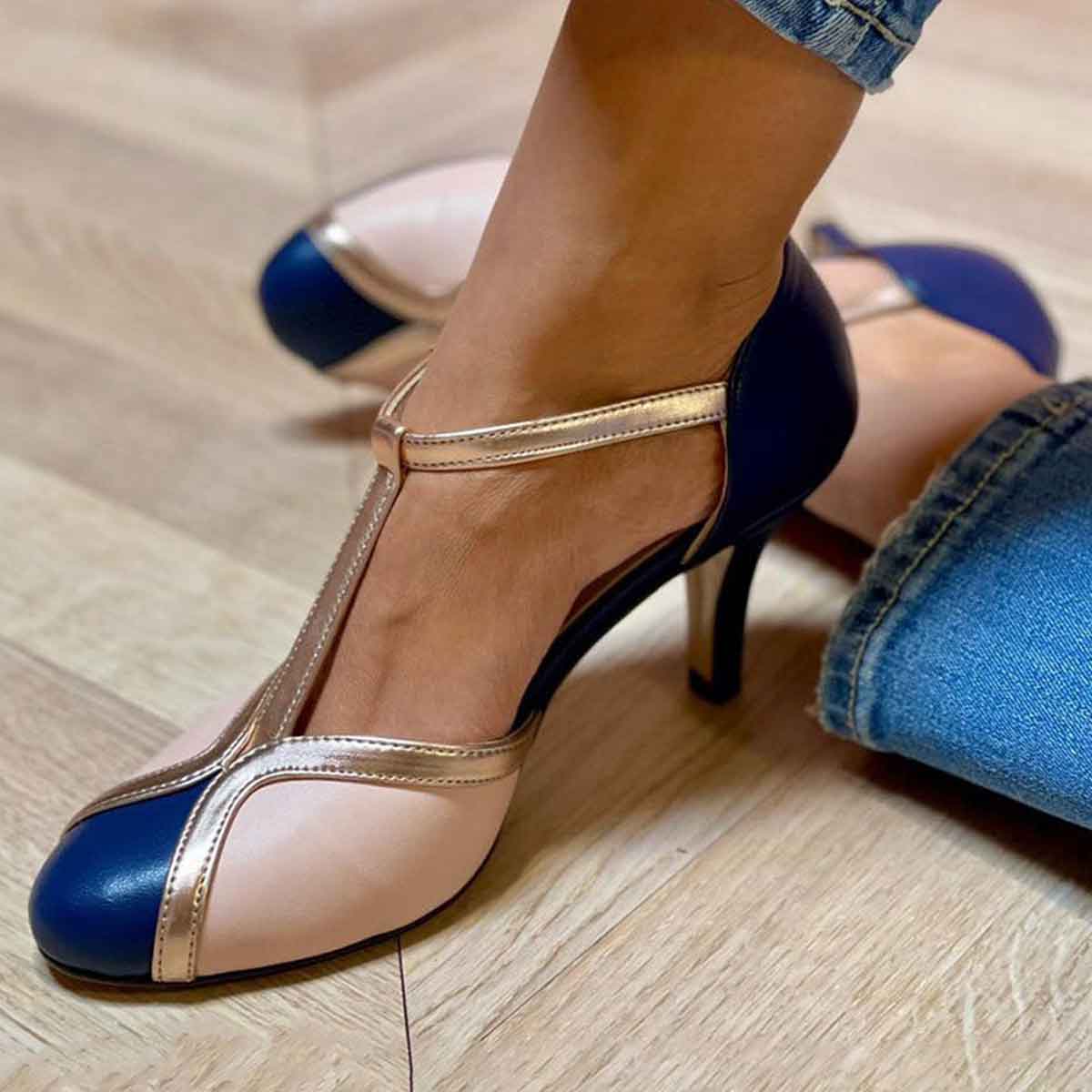 Dubois™ | Chaussures T-Strap Alessia
