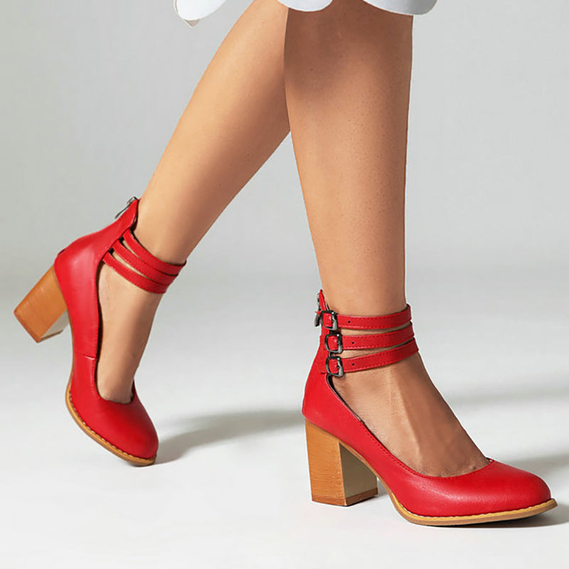 Dubois™ | Sandales à Brides avec Talons Épais
