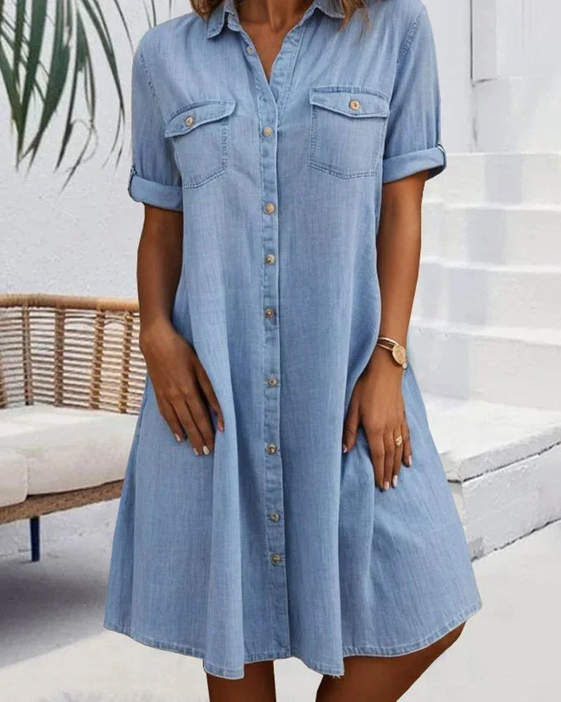 Dubois™ | Robe Chemise Denim