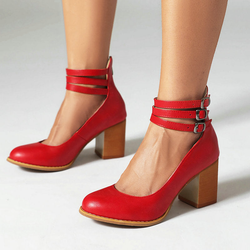 Dubois™ | Sandales à Brides avec Talons Épais