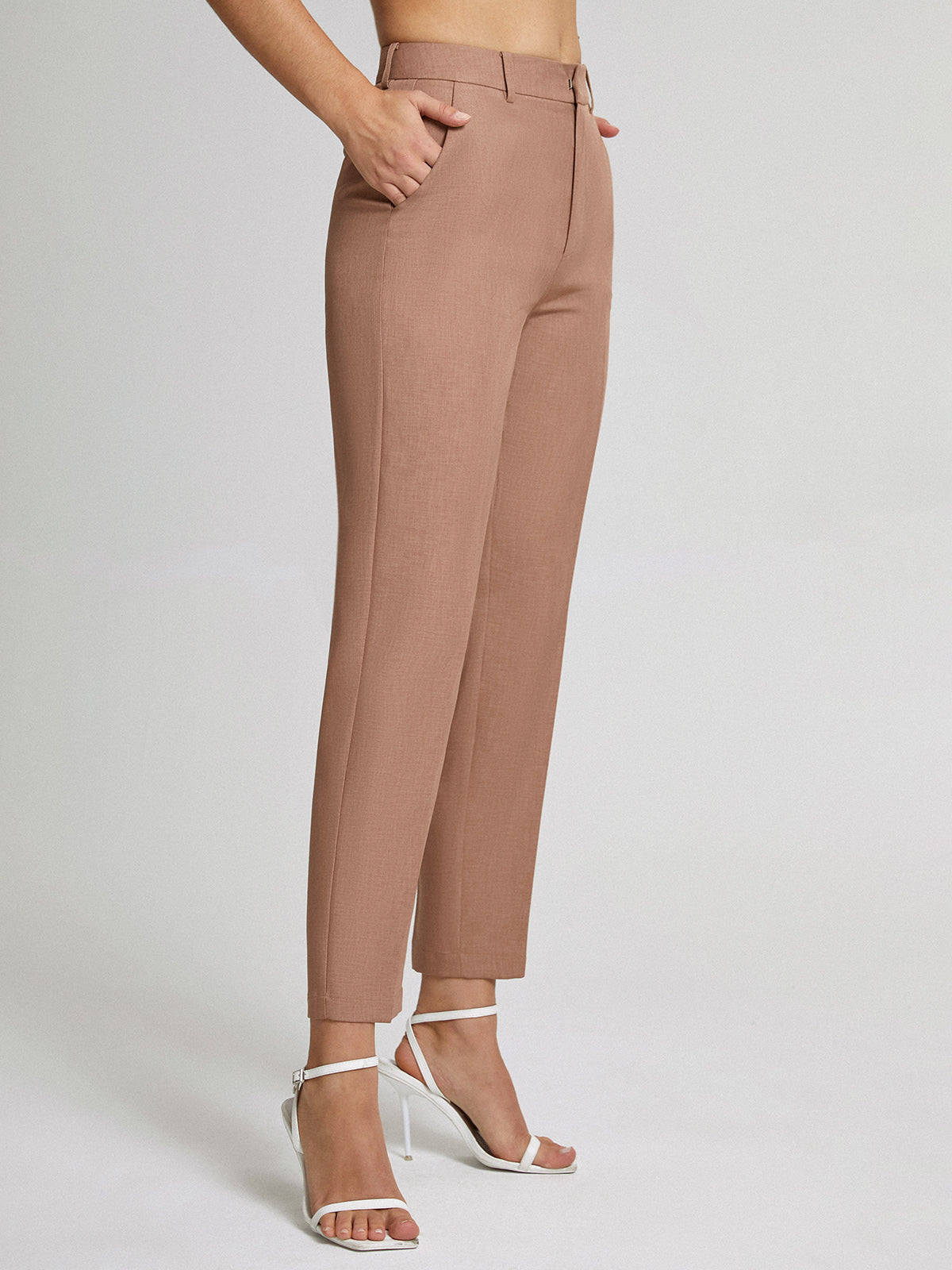 Dubois™I Pantalon élegant taille haute