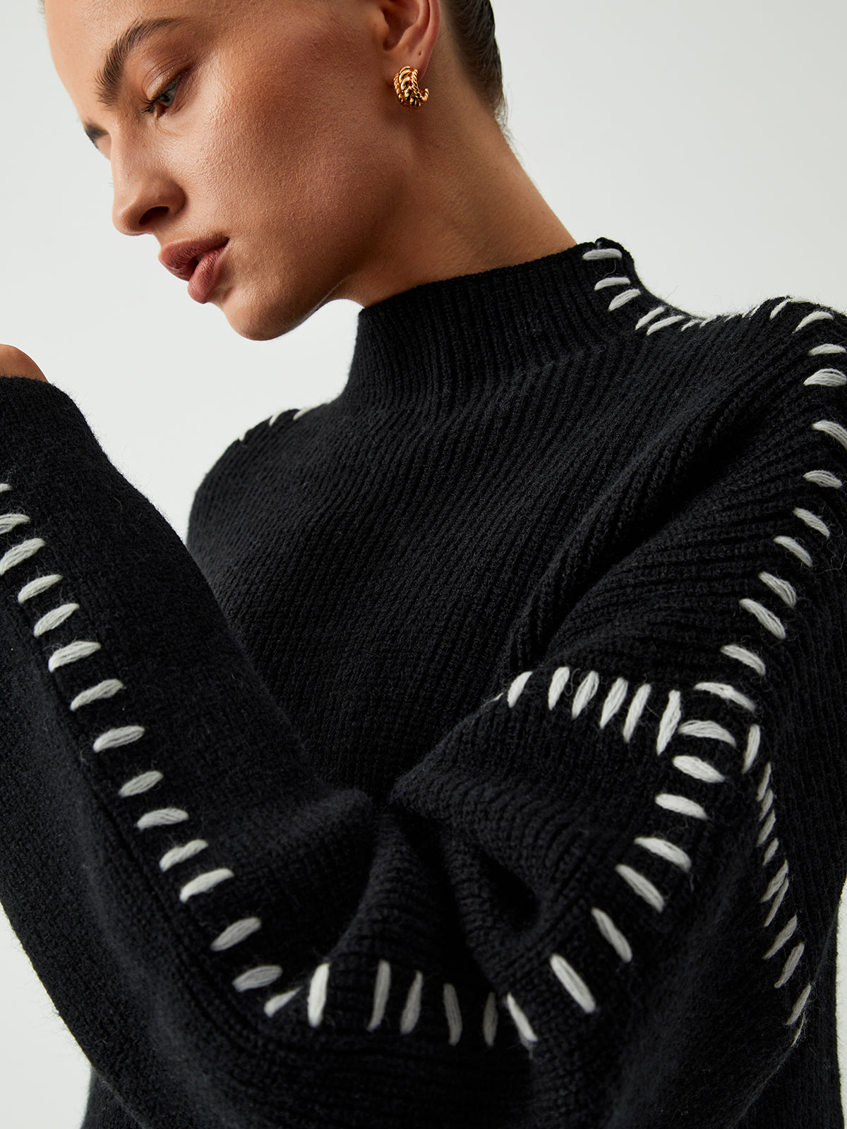 Dubois™ | Pull Col Roulé Oversize