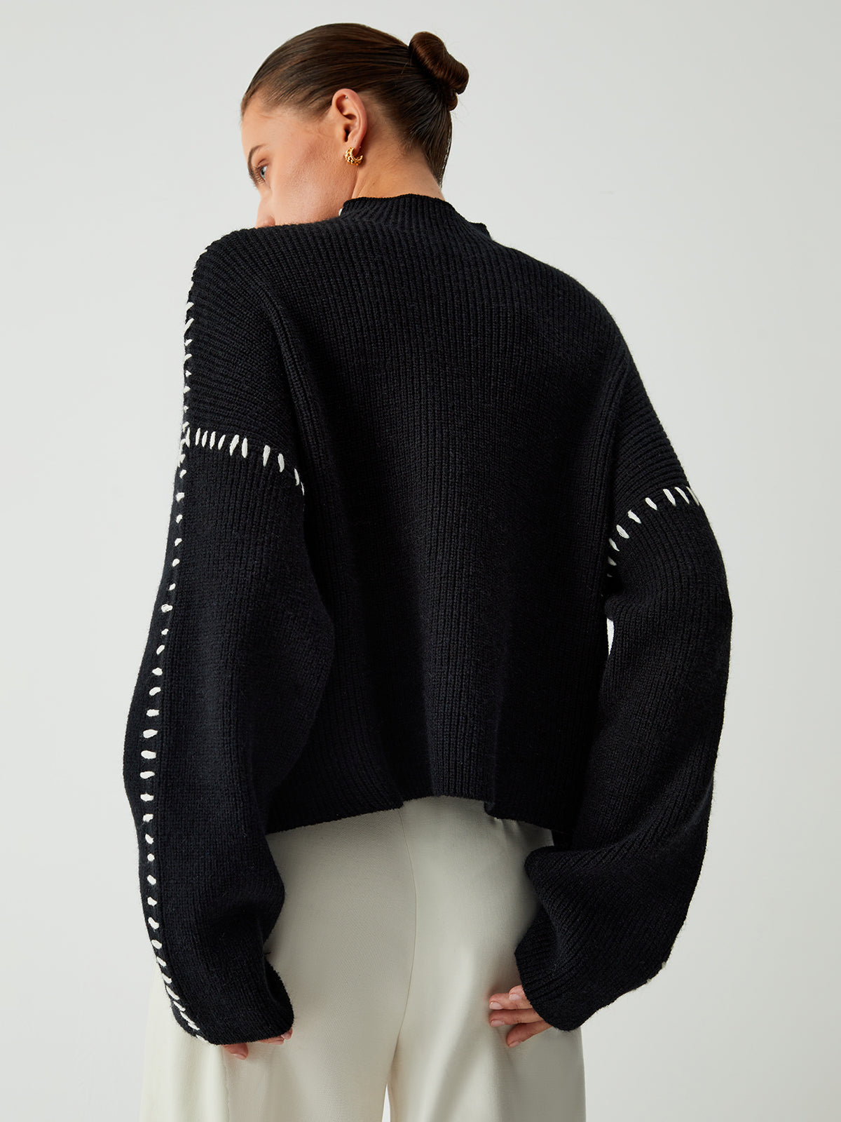 Dubois™ | Pull Col Roulé Oversize
