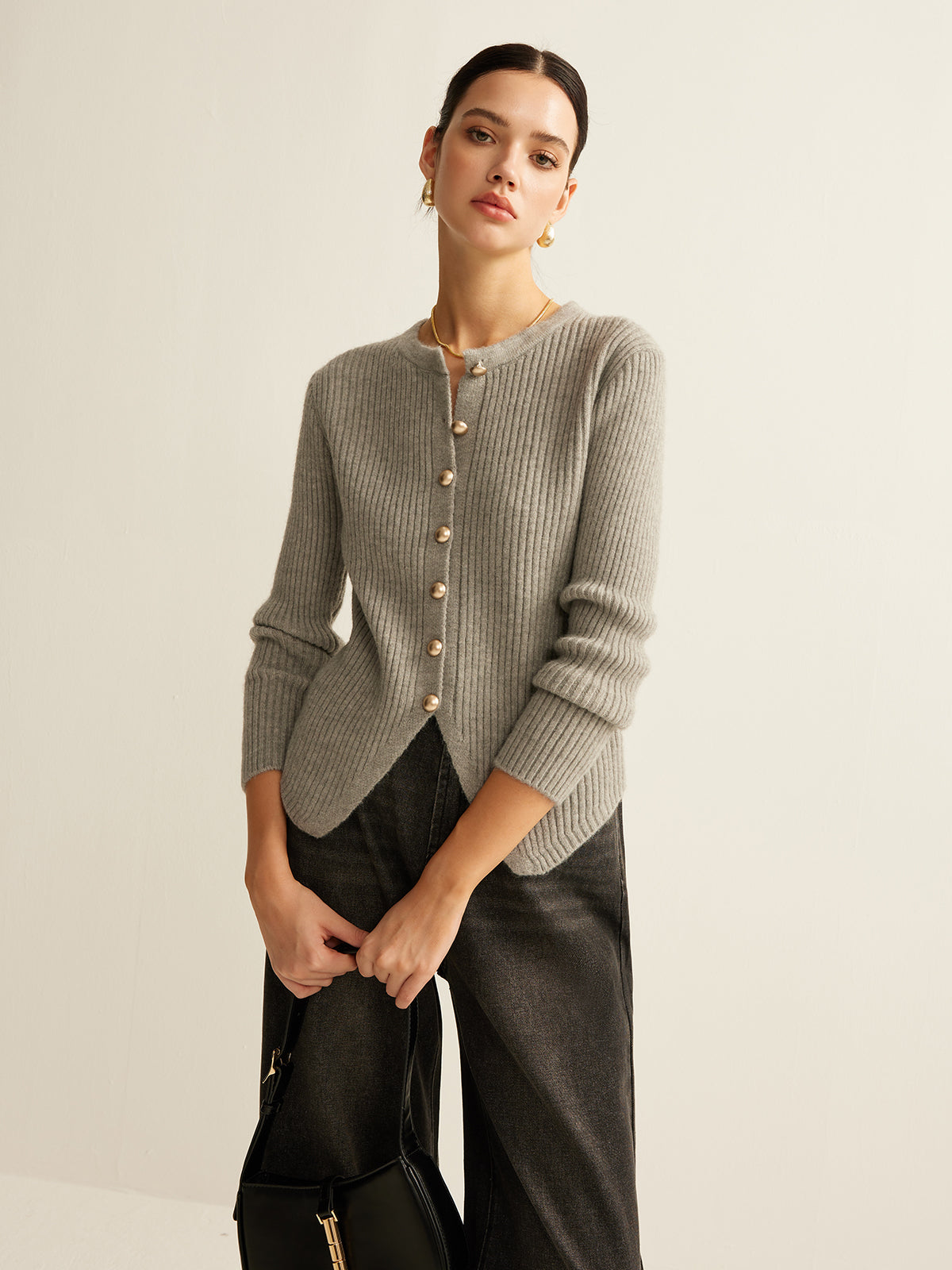 Dubois™| Cardigan élégant à fente