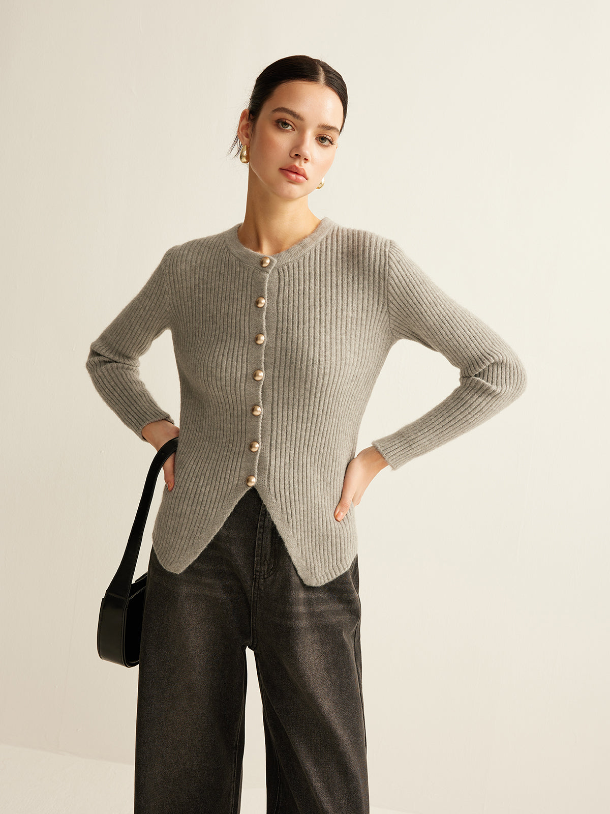 Dubois™| Cardigan élégant à fente