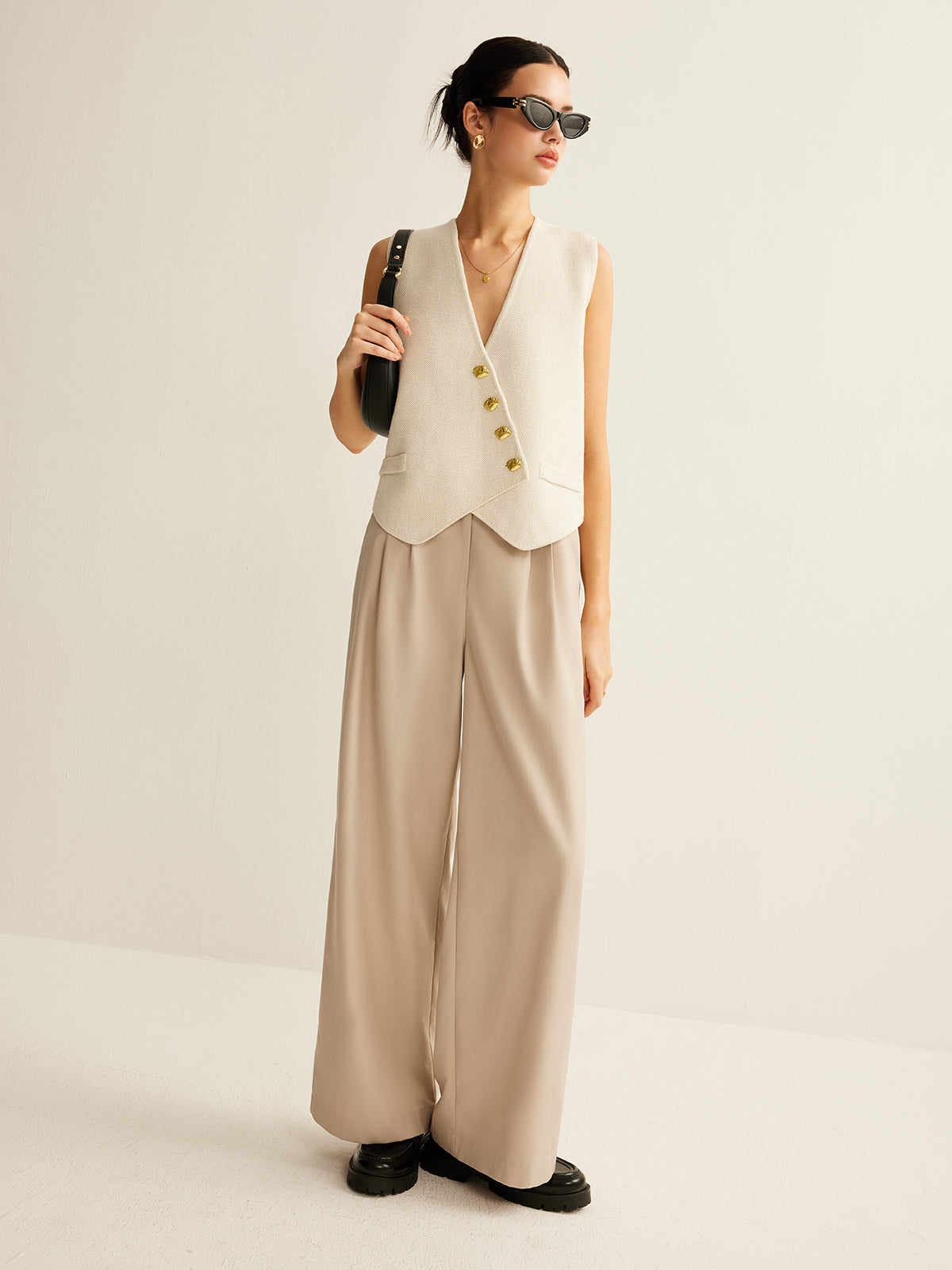 Dubois™ I Gilet asymétrique élégant