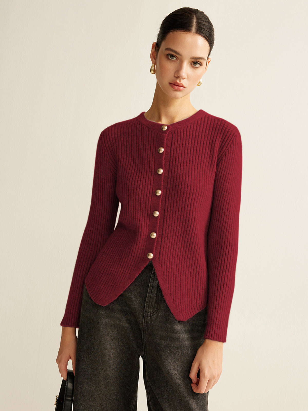 Dubois™| Cardigan élégant à fente