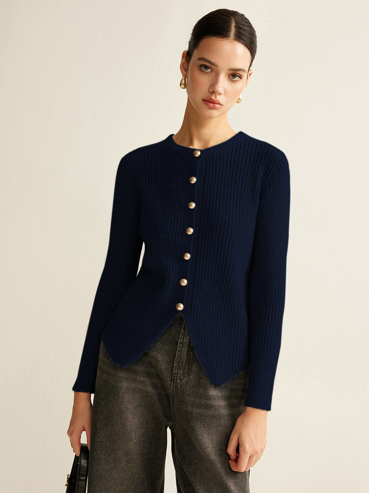 Dubois™| Cardigan élégant à fente