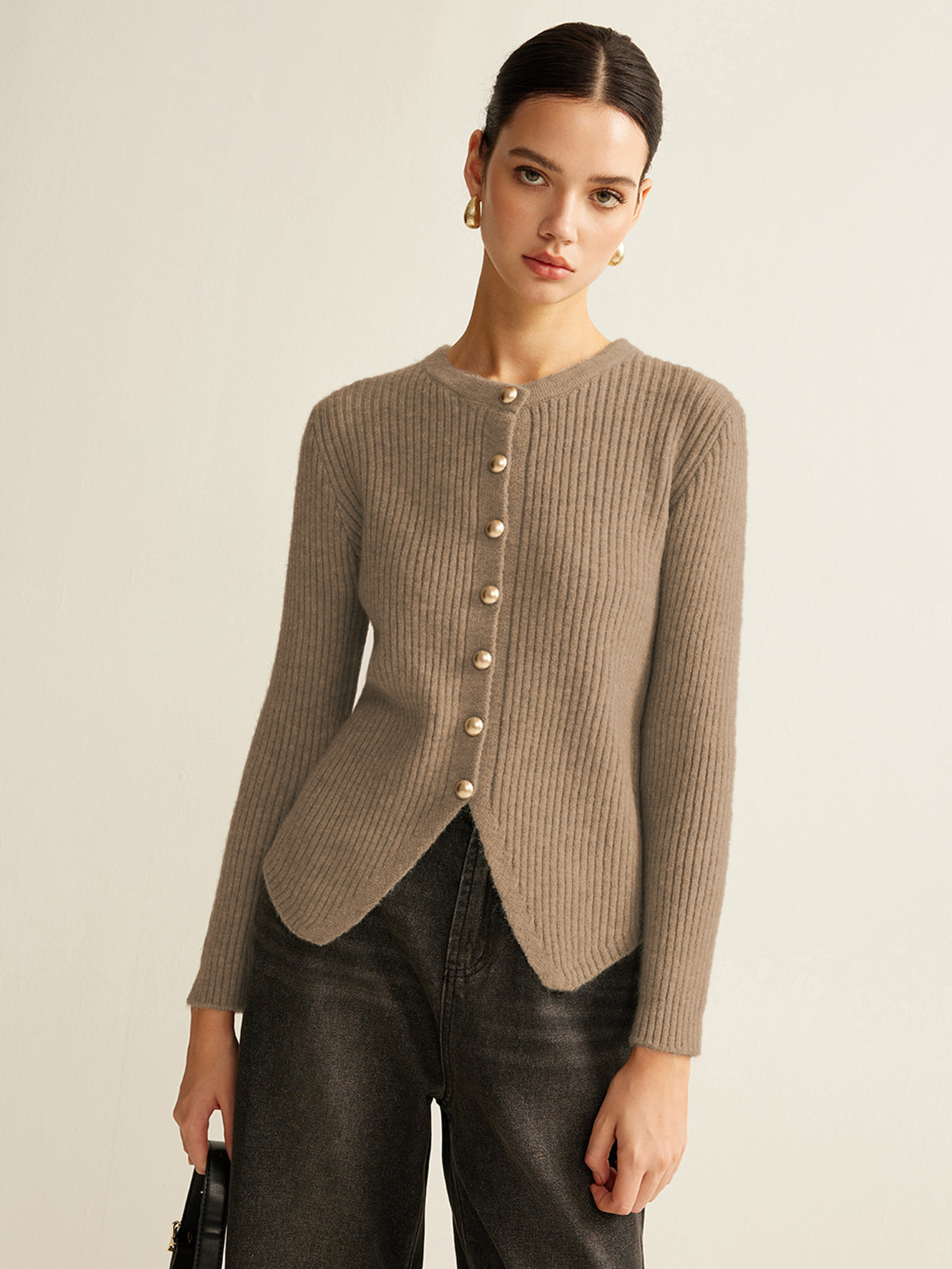 Dubois™| Cardigan élégant à fente