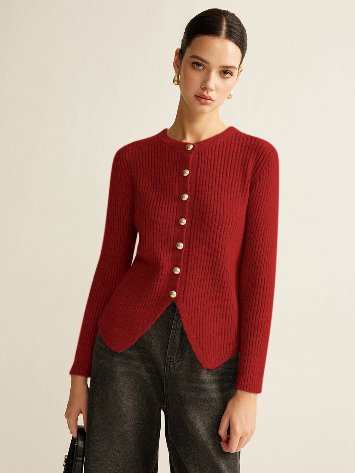 Dubois™| Cardigan élégant à fente