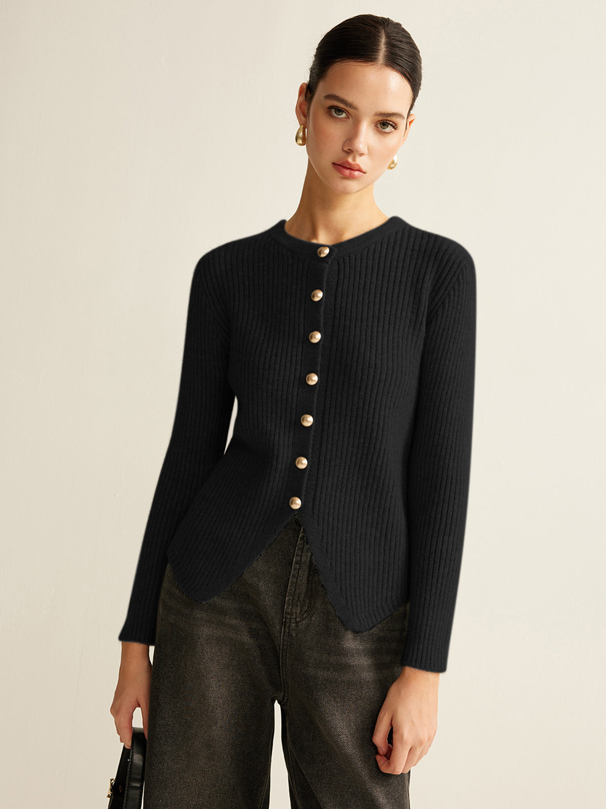 Dubois™| Cardigan élégant à fente