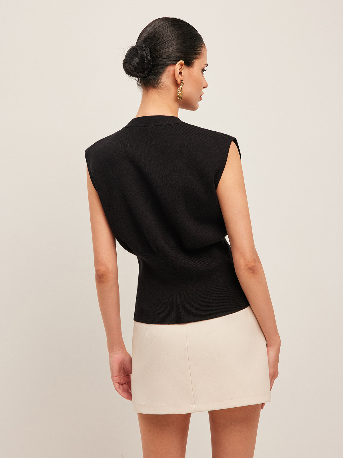 Dubois™ I Gilet tricoté à détails élégants