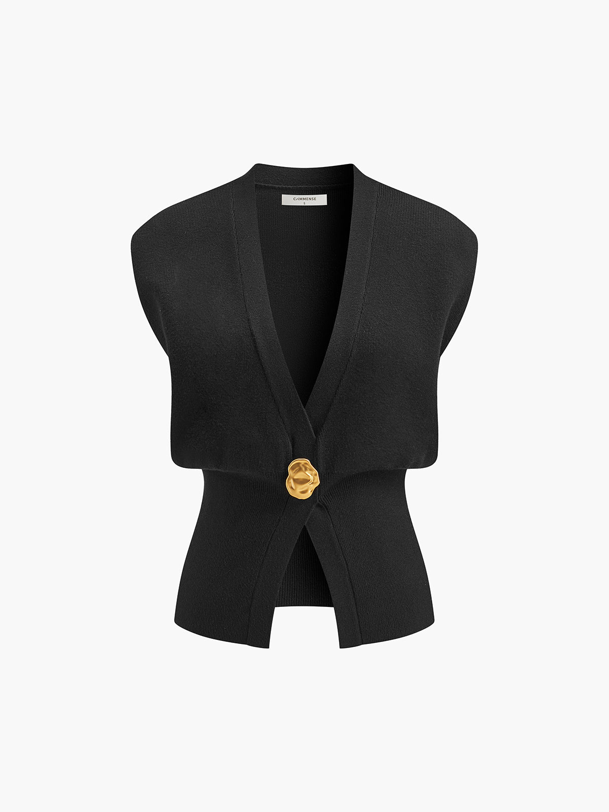 Dubois™ I Gilet tricoté à détails élégants