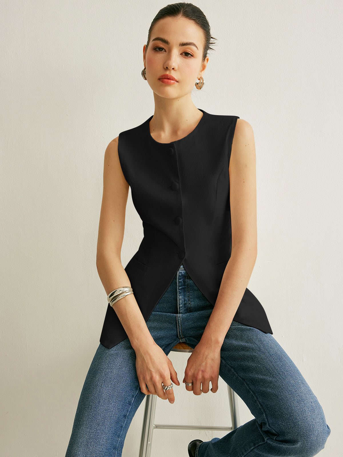 Dubois™ I Débardeur chic à détail subtil