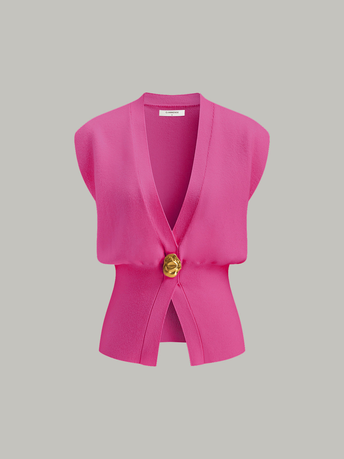 Dubois™ I Gilet tricoté à détails élégants