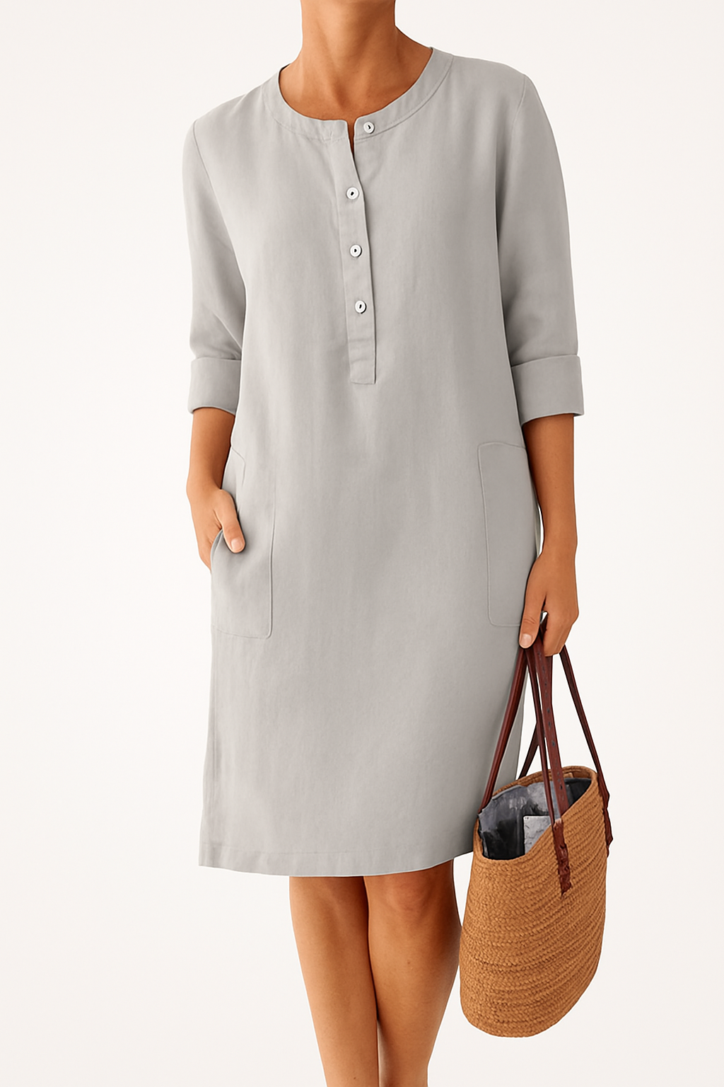 Dubois™ | Robe Lin Élégante