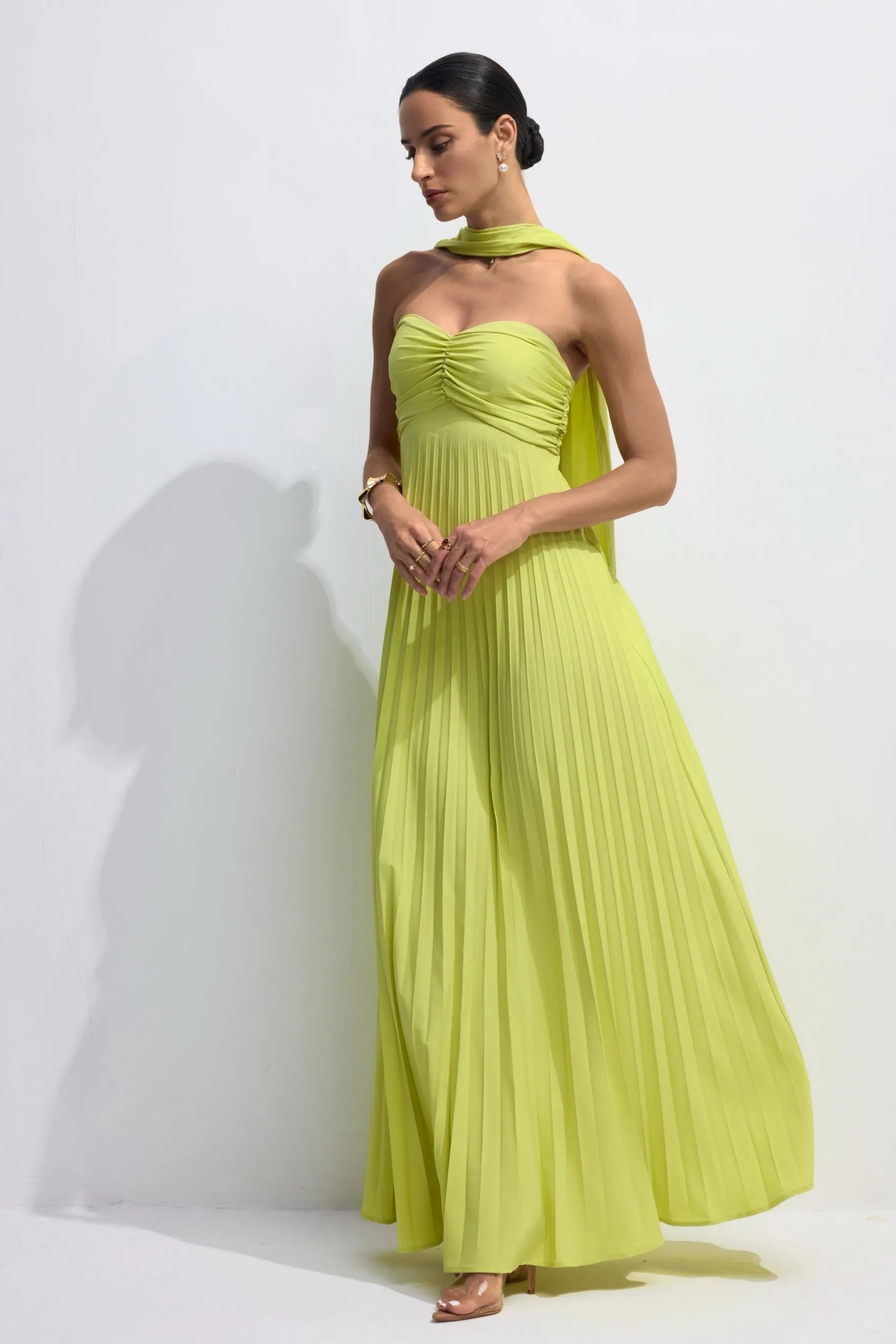 Dubois™| Robe Longue Plissée Élégante