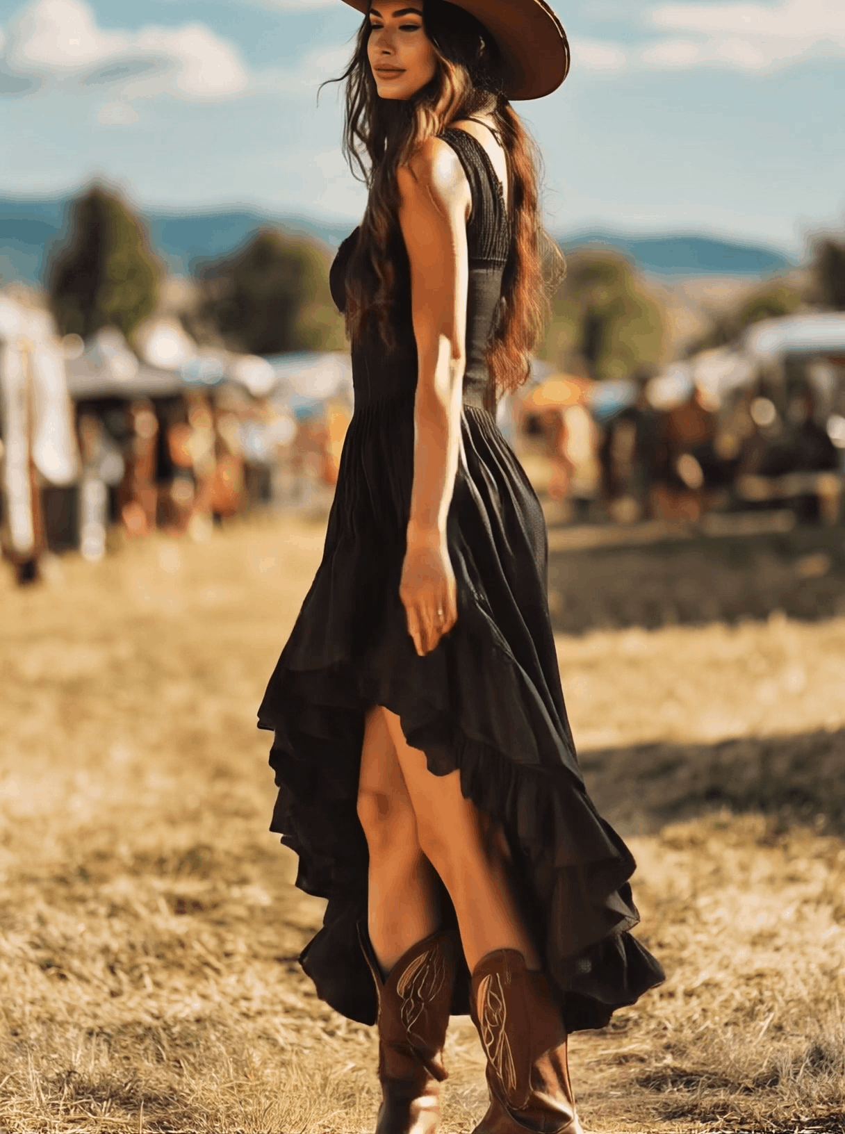 Dubois™ | Robe Maxi à Volants