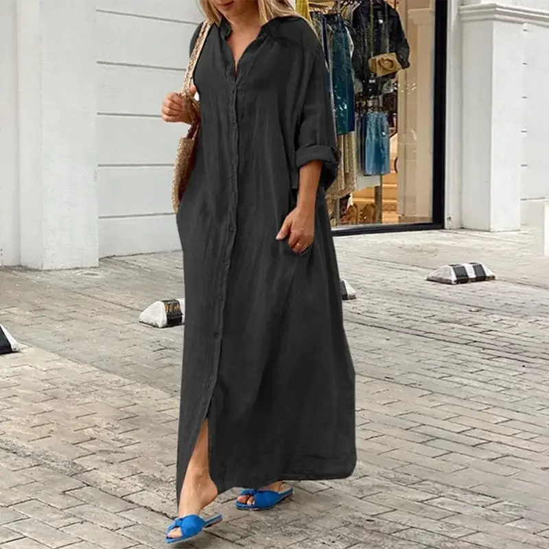 Dubois™ | Robe Lin Oversize