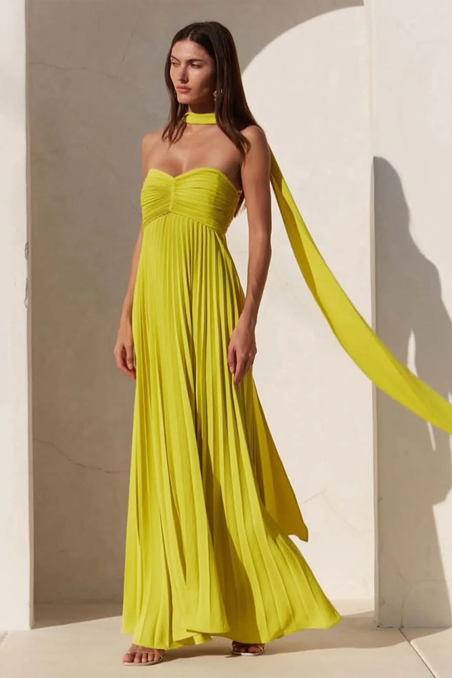 Dubois™| Robe Longue Plissée Élégante