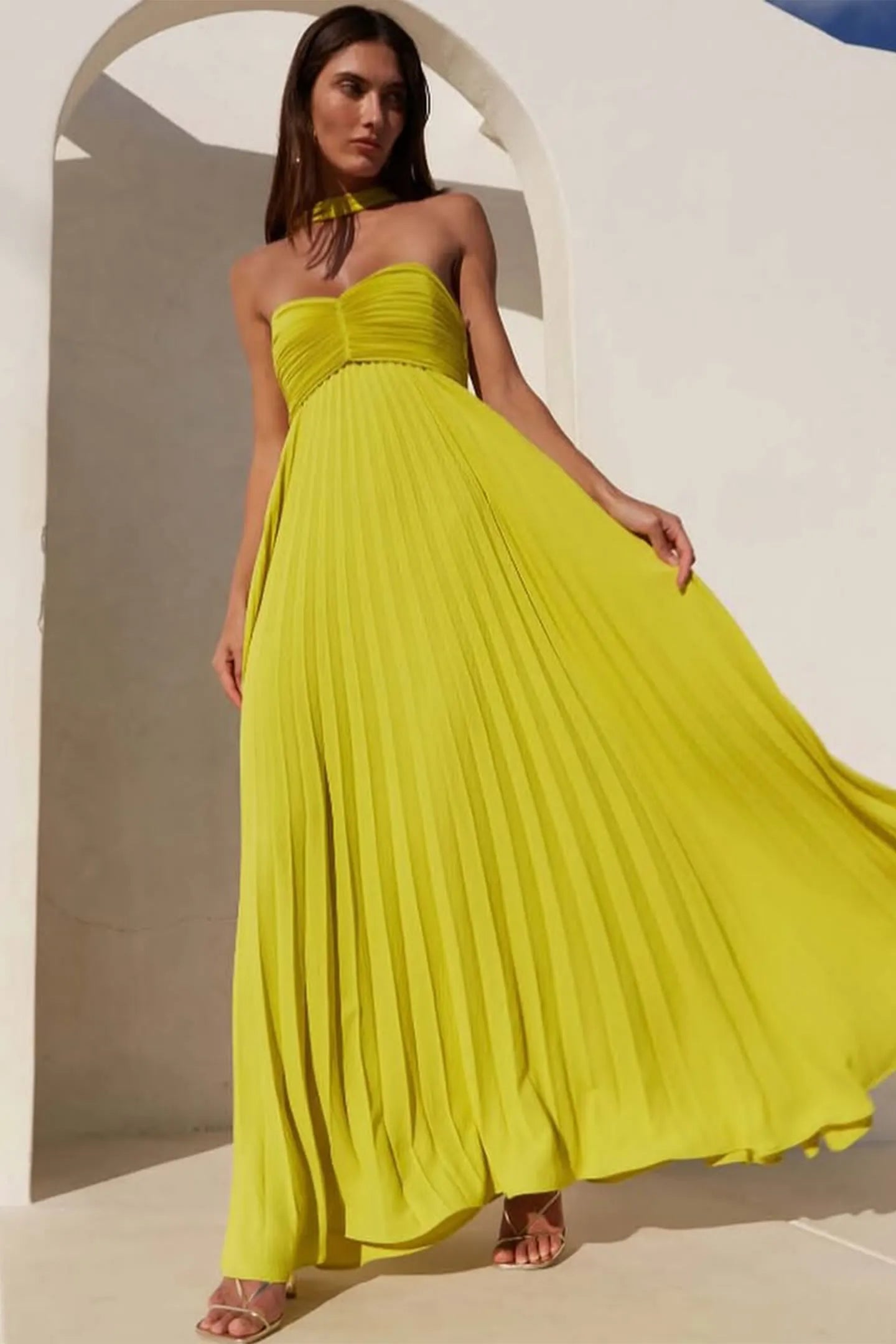 Dubois™| Robe Longue Plissée Élégante