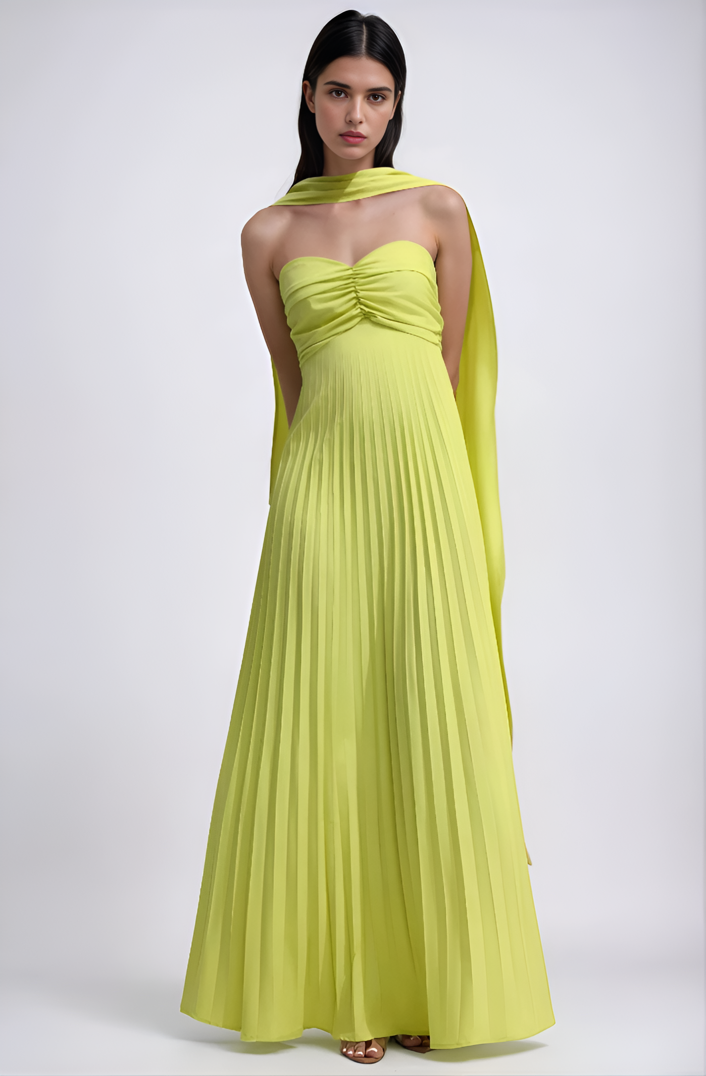 Dubois™| Robe Longue Plissée Élégante