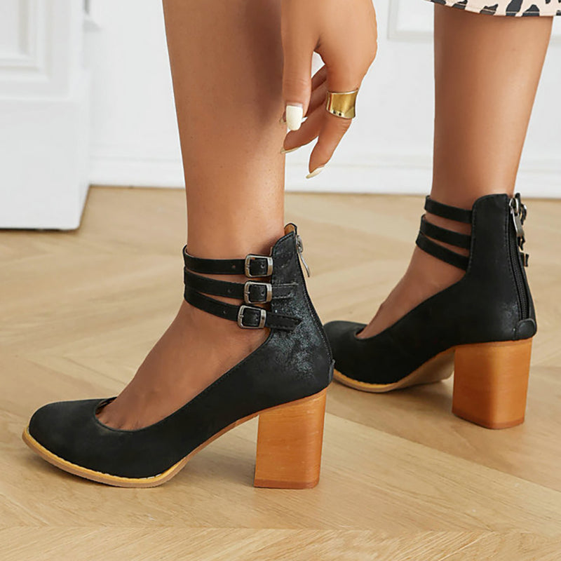 Dubois™ | Sandales à Brides avec Talons Épais