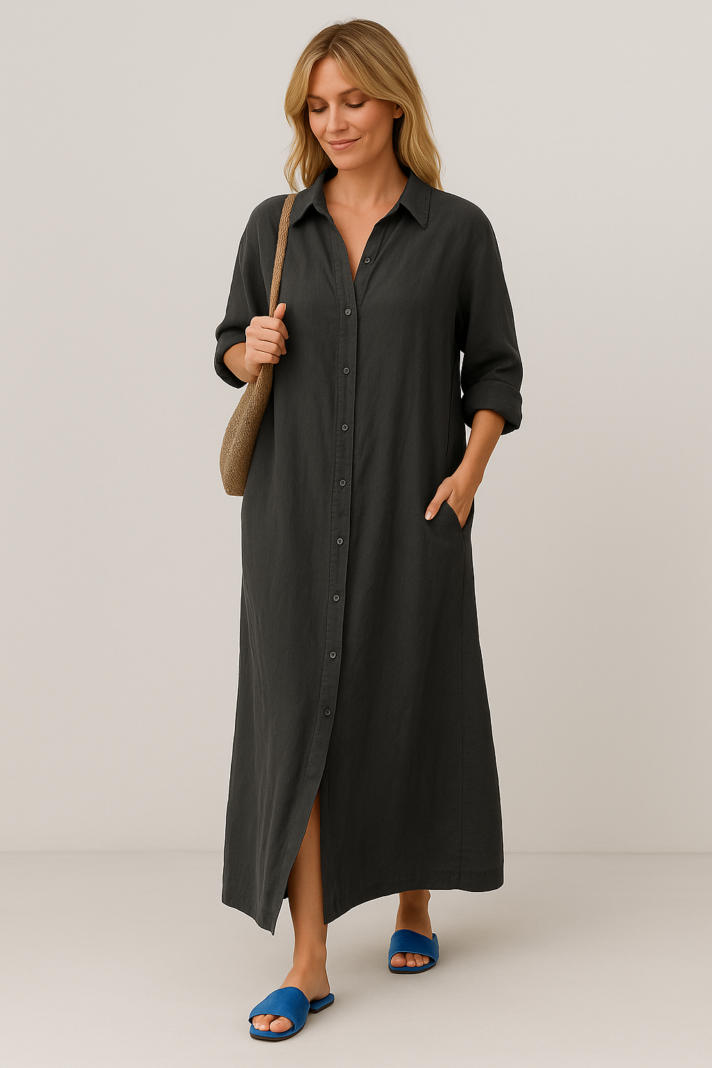 Dubois™ | Robe Lin Oversize