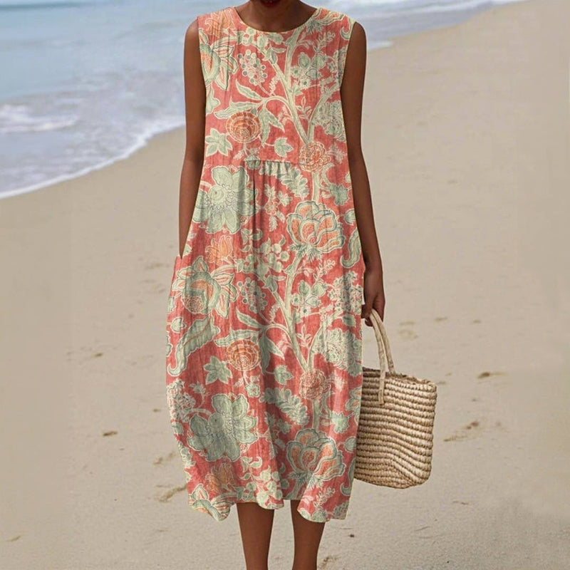 Dubois™ | Robe Vintage à Imprimé Fleuri
