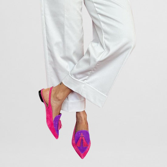 Dubois™ | Ballerines avec franges et bride décorative