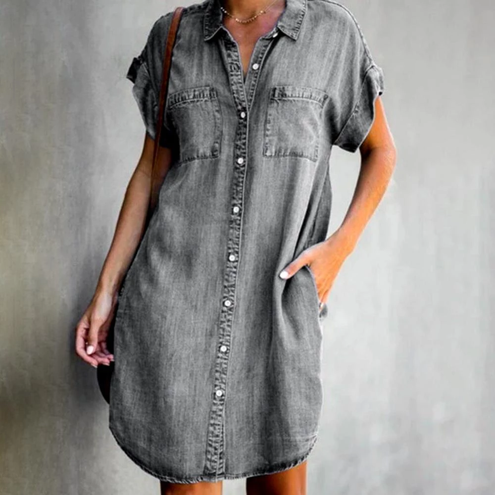 Dubois™ | Robe Chemise Denim