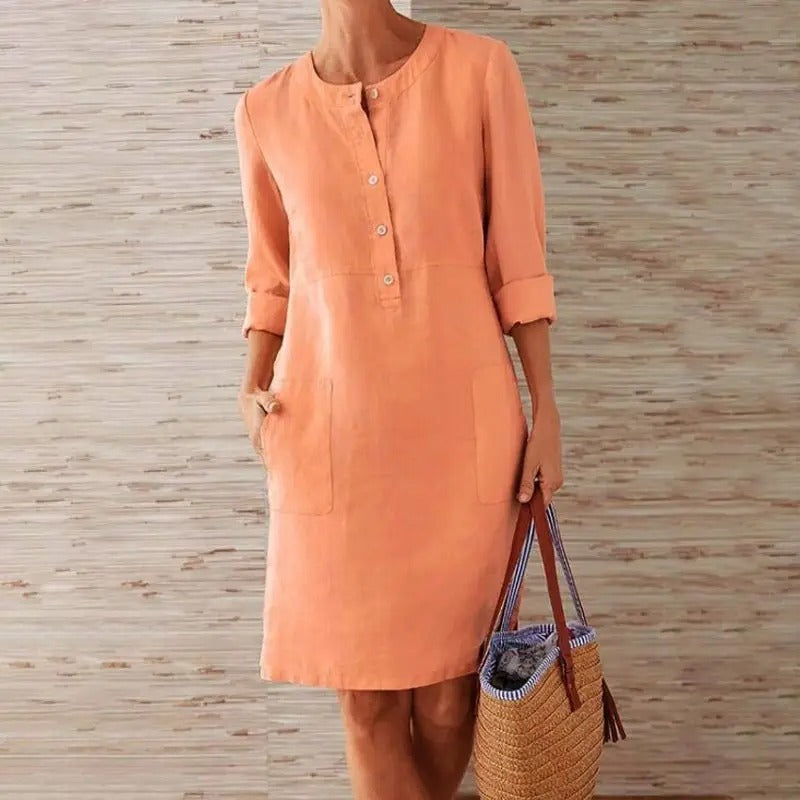 Dubois™ | Robe Lin Élégante