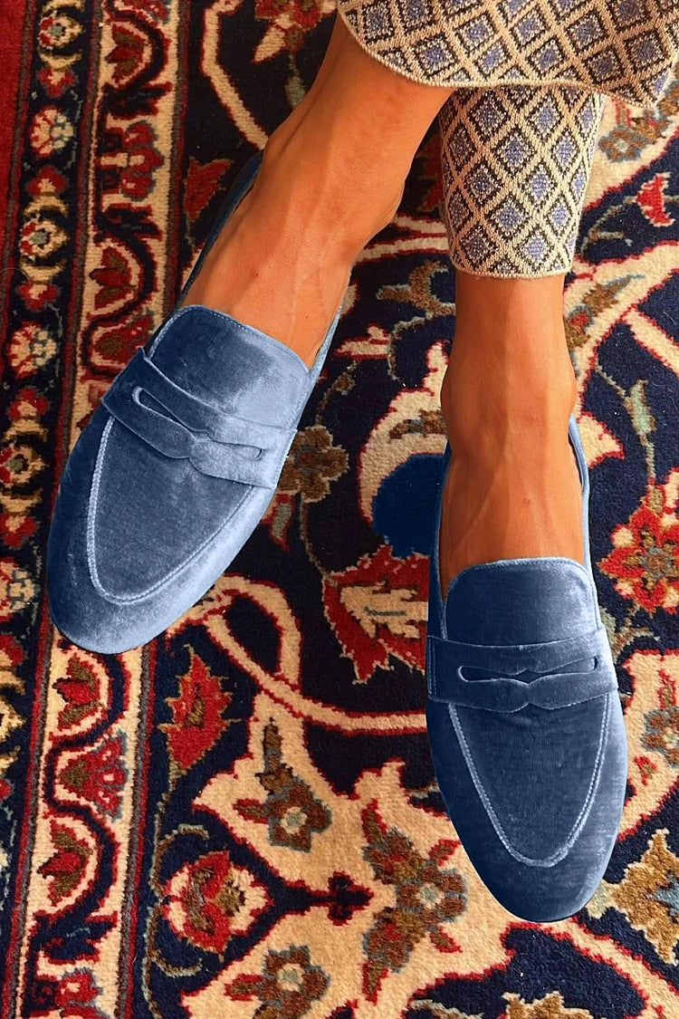 Dubois™ | Mocassins patchwork en velours