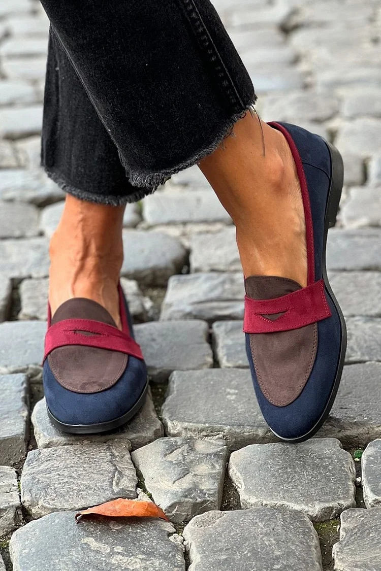 Dubois™ | Mocassins élégants à bout rond et petit talon