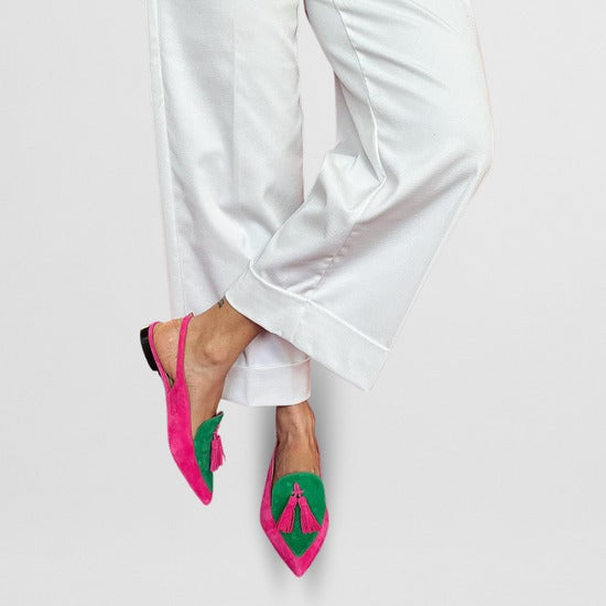Dubois™ | Ballerines avec franges et bride décorative
