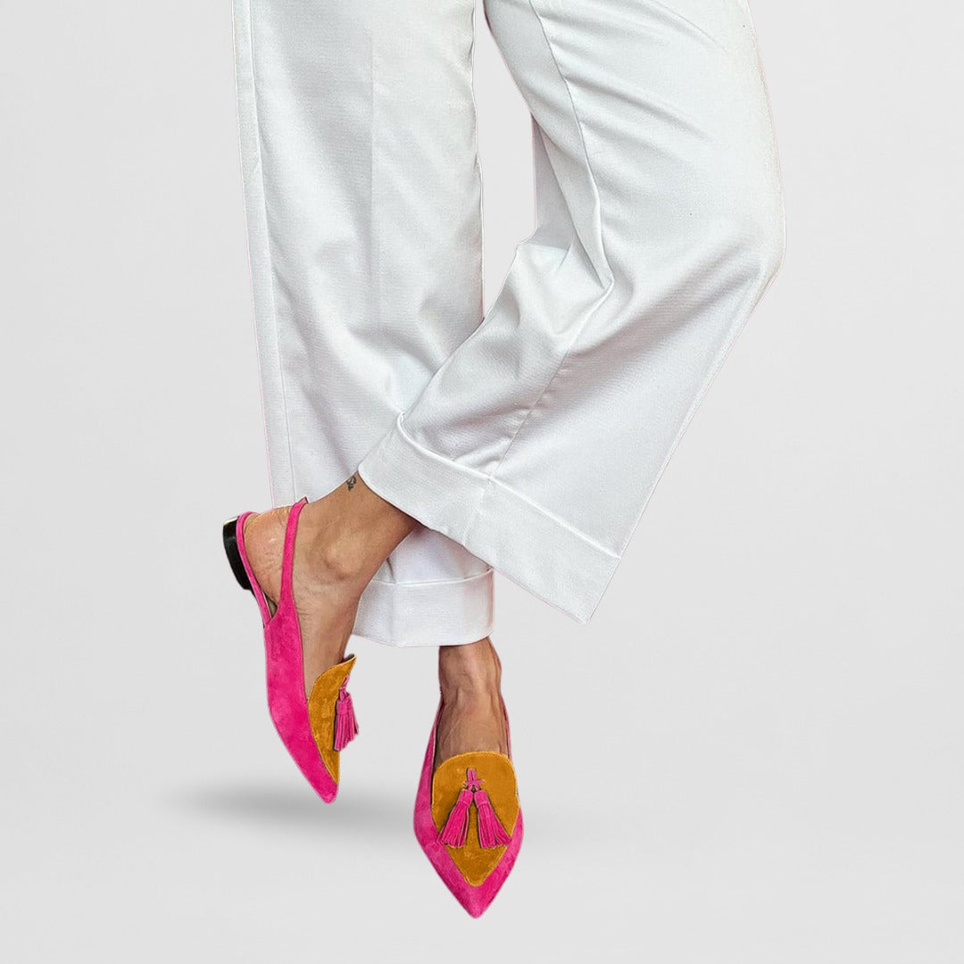 Dubois™ | Ballerines avec franges et bride décorative