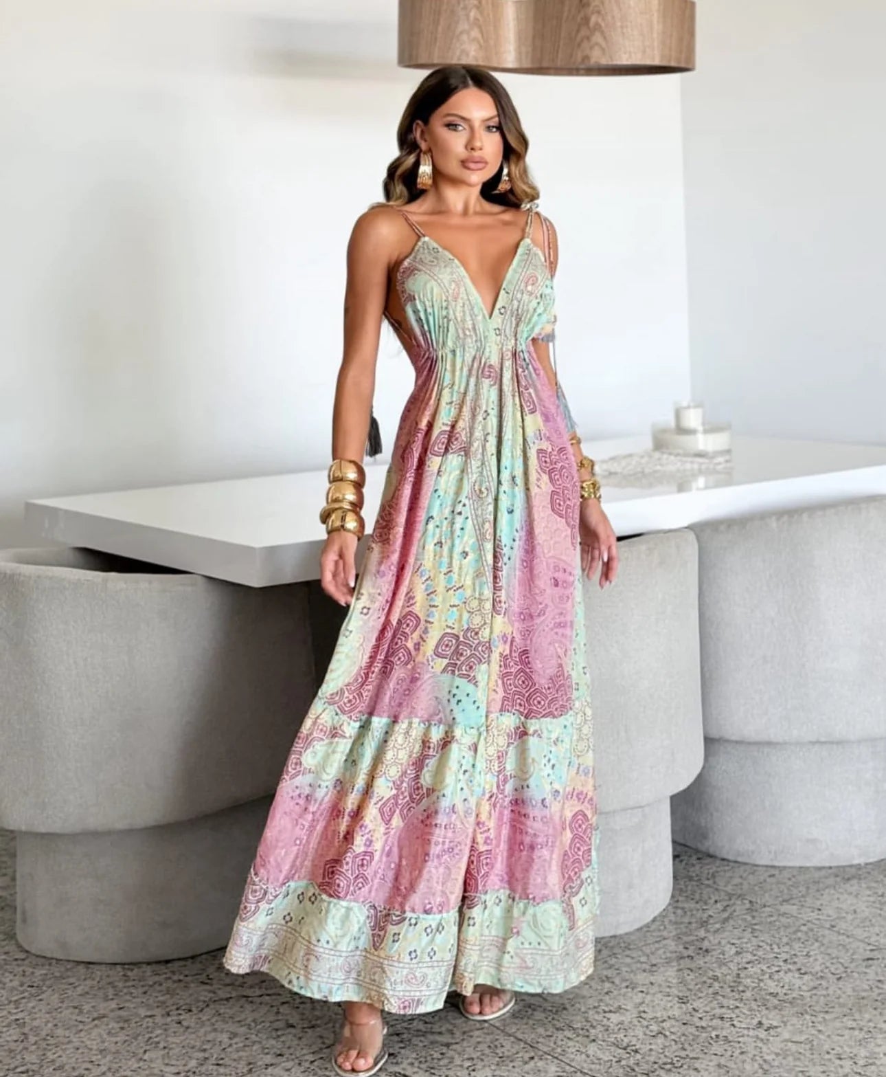 Dubois™ | Robe Longue Artistique