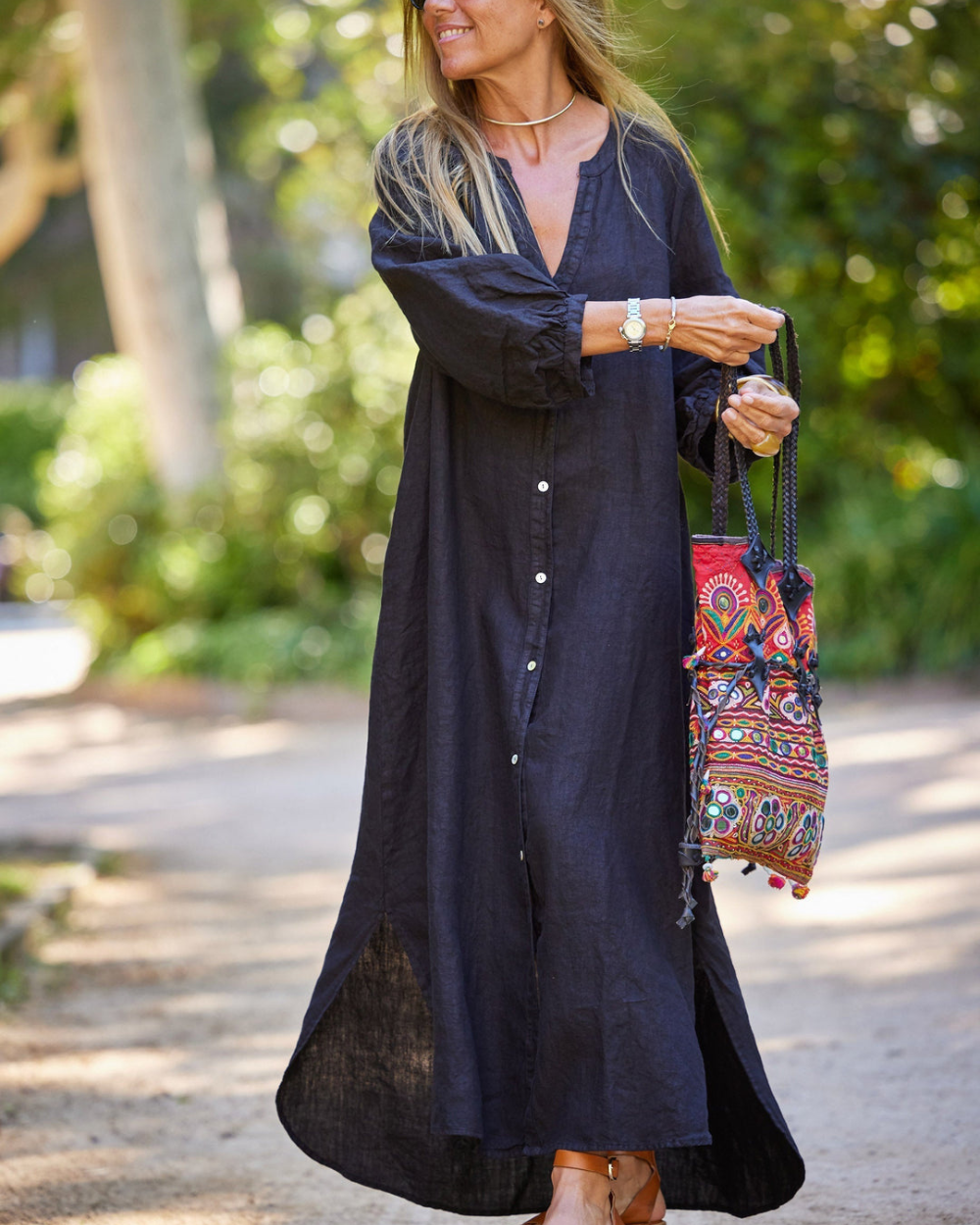 Dubois™ | Robe Lin Élégante