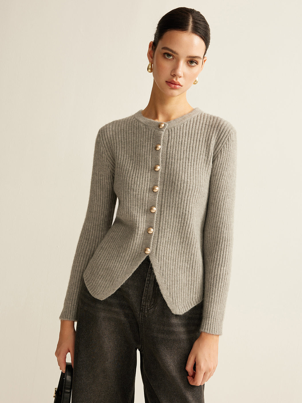 Dubois™| Cardigan élégant à fente