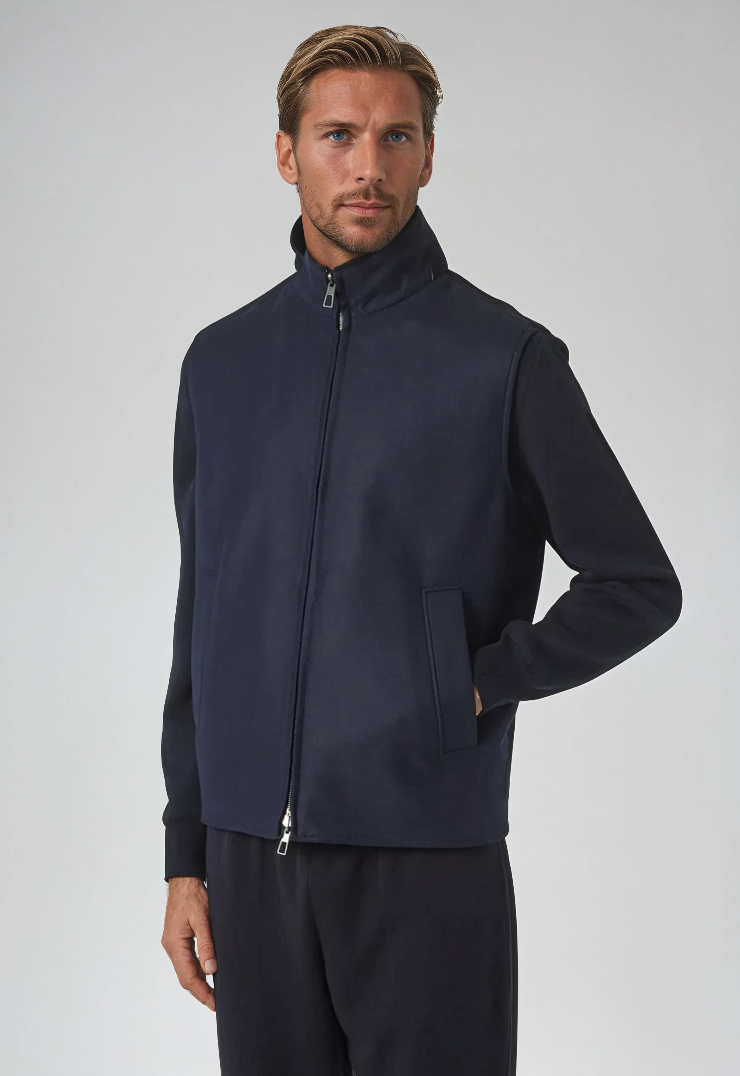 Dubois™| Gilet Réversible City Bleu Marine